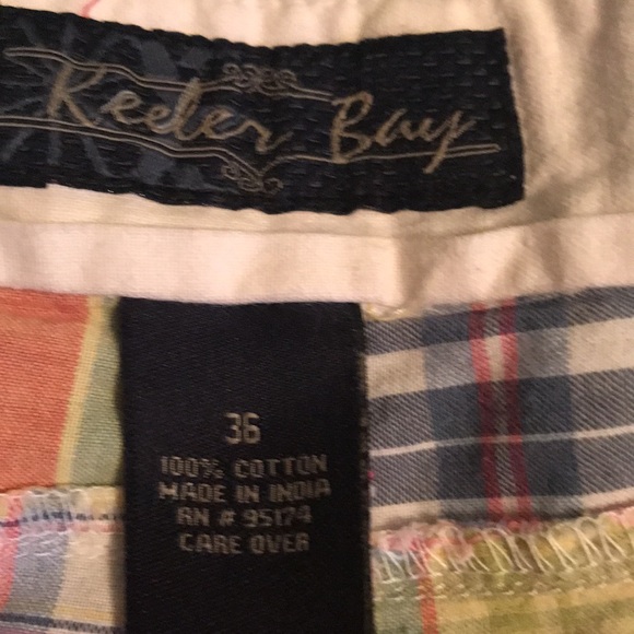 ❤️ Men’s golf shorts, size 36 waist. By Keeler bay, wonderful condition. - Picture 3 of 6